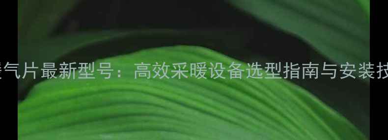图片 钢铝复合暖气片最新型号：高效采暖设备选型指南与安装技术全攻略1