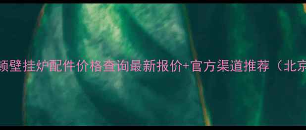 阿里斯顿壁挂炉配件价格查询最新报价官方渠道推荐北京地区