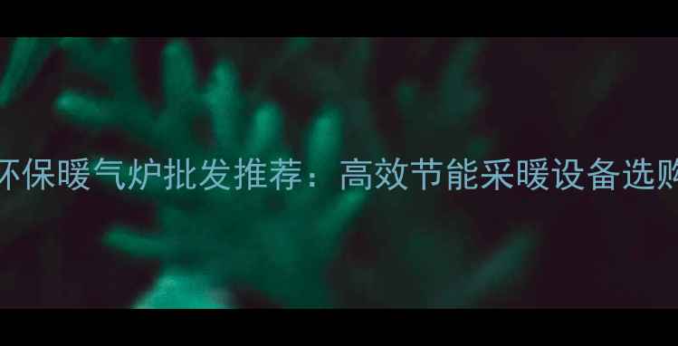 图片 青岛环保暖气炉批发推荐：高效节能采暖设备选购指南