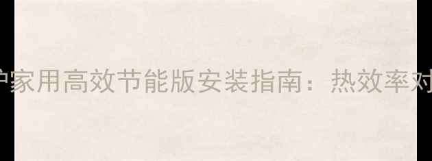 图片 非斯曼22kw壁挂炉家用高效节能版安装指南：热效率对比与选购全攻略2