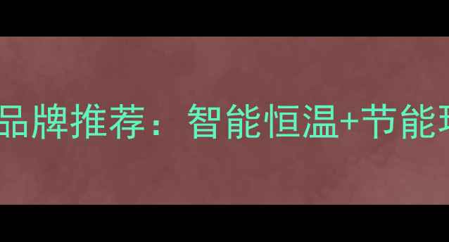 高分子电子暖气片十大品牌推荐智能恒温节能环保冬季采暖新选择