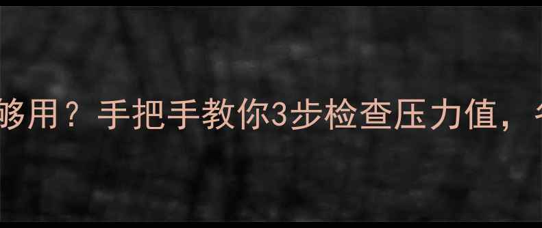图片 🌟壁挂炉压力多少才够用？手把手教你3步检查压力值，冬季采暖不翻车！🔥2