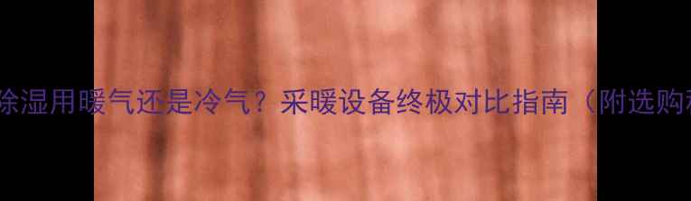 图片 🌟空调除湿用暖气还是冷气？采暖设备终极对比指南（附选购秘籍）1
