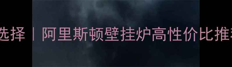 图片 🏠汉中家庭采暖新选择｜阿里斯顿壁挂炉高性价比推荐（附安装指南）1