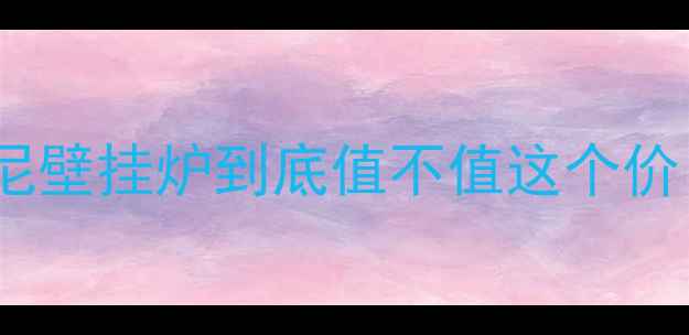 开箱测评兰博基尼壁挂炉到底值不值这个价实测数据曝光