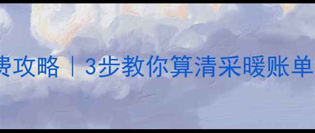 图片 💰阿里斯顿地暖省气费攻略｜3步教你算清采暖账单，每月省下200+元！1