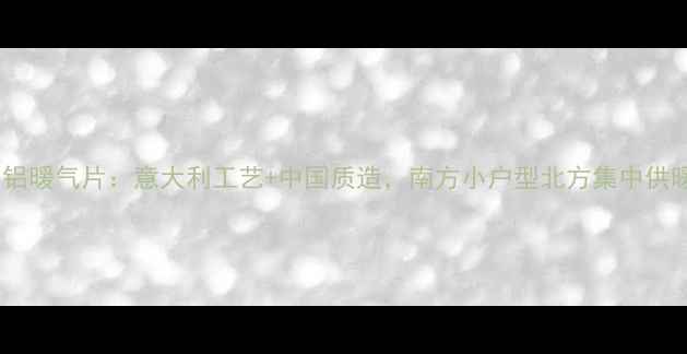 图片 🔥佛罗伦萨铜铝暖气片：意大利工艺+中国质造，南方小户型北方集中供暖家庭必备！1