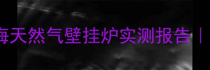 图片 🔥冬季采暖新宠！托普侮天然气壁挂炉实测报告｜闭眼入的省心省电神器1