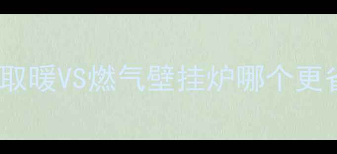 图片 🔥北方家庭采暖终极对比｜电取暖VS燃气壁挂炉哪个更省电？哪个更安全？实测全！1