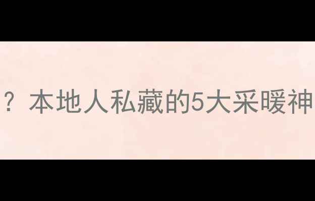 图片 🔥天水冬季不烧暖气？本地人私藏的5大采暖神器+省钱攻略！❄️1