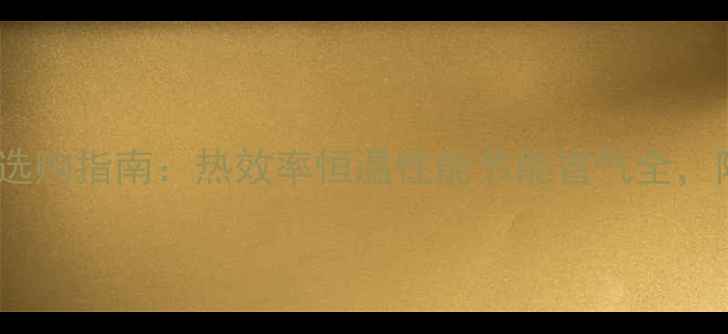 图片 🔥威能壁挂炉选购指南：热效率恒温性能节能省气全，附型号对比！1