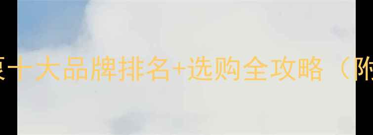 家用地热循环泵十大品牌排名选购全攻略附节能省电技巧