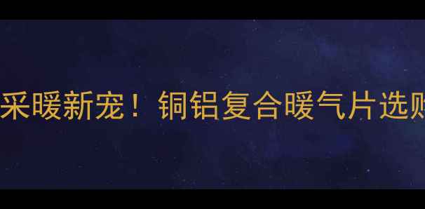 图片 🔥山东地区家庭采暖新宠！铜铝复合暖气片选购全攻略来啦✨1