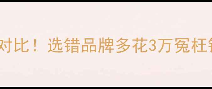 图片 🔥日丰VS索邦地暖终极对比！选错品牌多花3万冤枉钱？看完这篇不踩坑！2