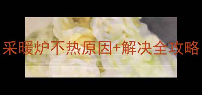 图片 🔥暖气片不热？采暖炉不热原因+解决全攻略（附保养技巧）