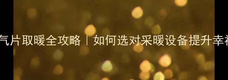 图片 🔥暖气片取暖全攻略｜如何选对采暖设备提升幸福感1