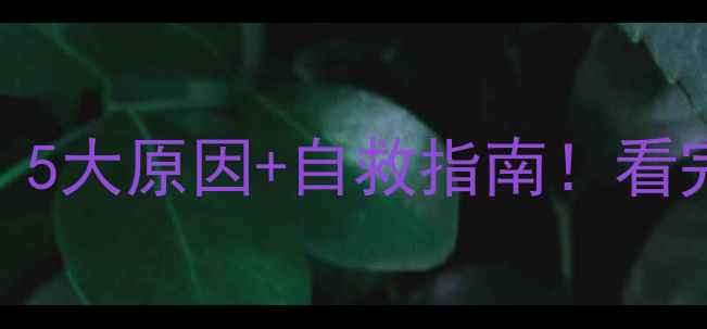 暖气片突然漏水5大原因自救指南看完立省3000元维修费