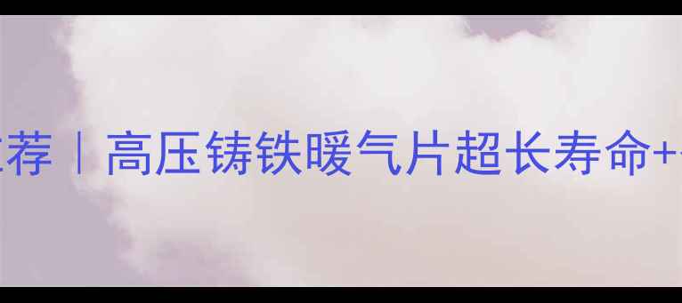 图片 🔥最佳采暖设备推荐｜高压铸铁暖气片超长寿命+省电技巧全攻略✅