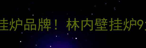 图片 🔥最值得入手的壁挂炉品牌！林内壁挂炉9大核心优势深度🏠1
