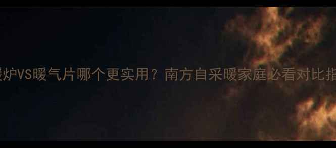 水暖炉VS暖气片哪个更实用南方自采暖家庭必看对比指南