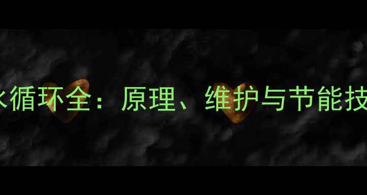 燃气壁挂炉供暖水循环全原理维护与节能技巧附操作指南