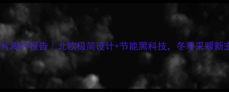 瑞特格暖气片测评报告北欧极简设计节能黑科技冬季采暖新宠真实体验